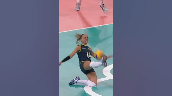 This volleyball save is INSANE! 😲 #Shorts - DayDayNews