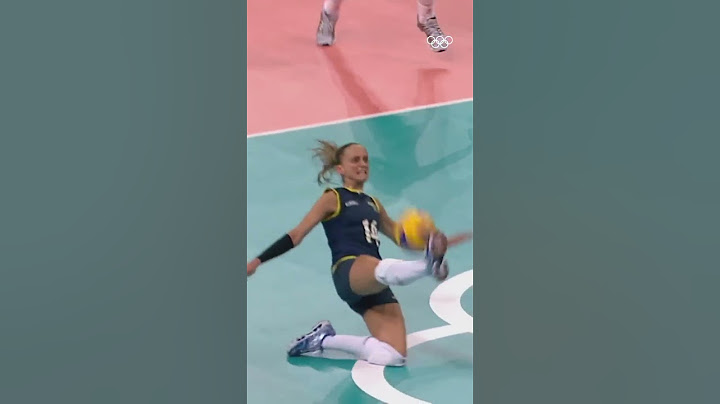 This volleyball save is INSANE! 😲 #Shorts
