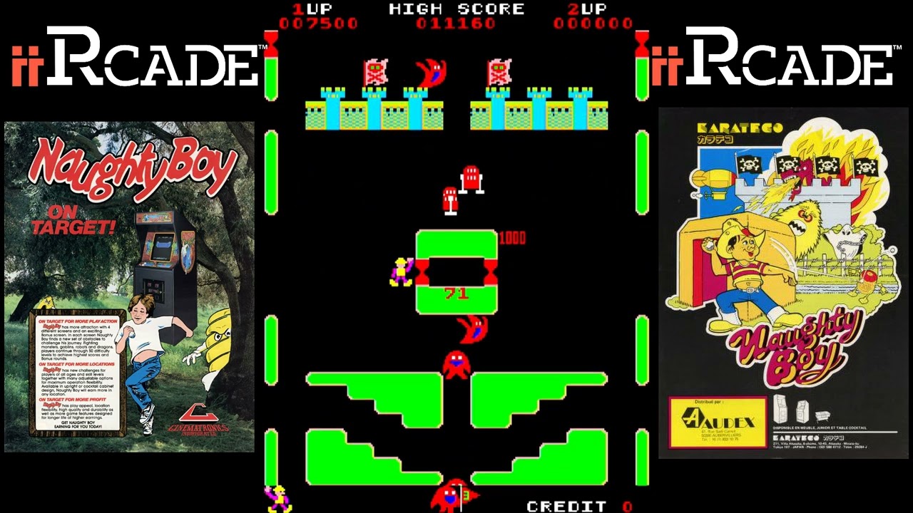 Naughty Boy was JALECO's first arcade game but is it any fun?