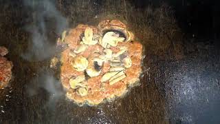 Smashed Mushroom Burger