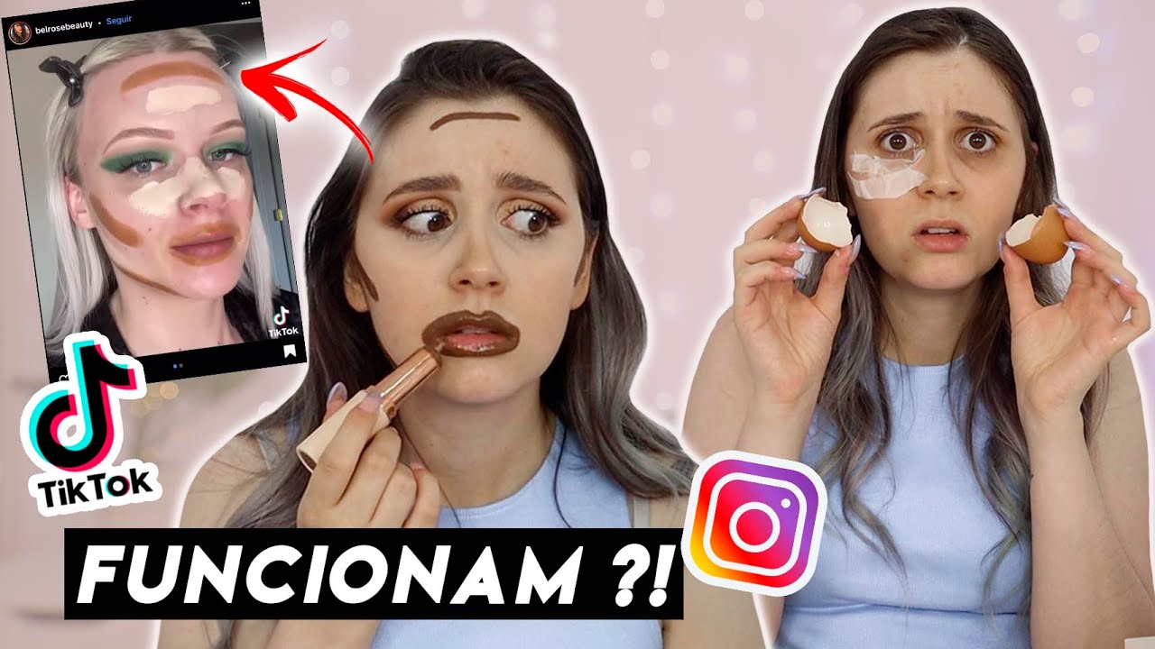 TRUQUES ESTRANHOS do TIK TOK e INSTAGRAM | Joana Gentil
