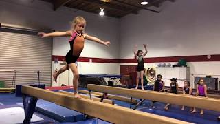 Snowflake Meet 2018 - Girls Level 3 Beam Routine