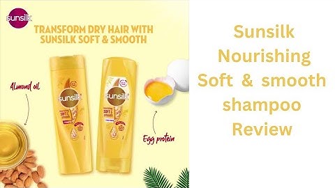 Sunsilk  soft and smooth shampoo || Sunsilk Egg protein shampoo | Best shampoo for dry frizzy hair