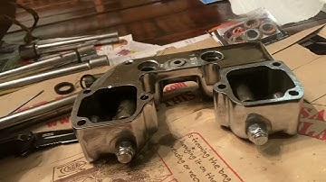 Replacing Pushrod Tube Cork Seals 1974 Harley Davidson XLH Ironhead Sportster