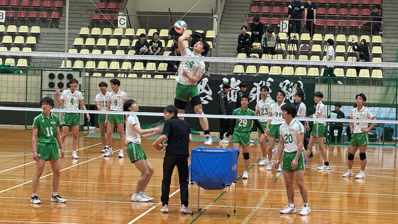 大学バレーボール2025　元オリンピック監督の植田辰哉先生が率いる大阪商業大学🆚連敗を止めたい今季不調の龍谷大学