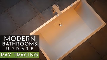 Would you believe this is Minecraft? My New Modern Interiors Mod x2048 - Ray Tracing [4K]