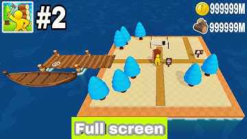 craft island woody forest gameplay | world 2 full walkthrough 🔥