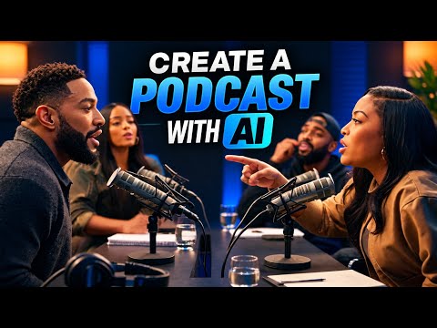 How to Create an AI Podcast Video That Looks REAL (Full Tutorial)