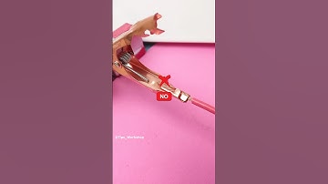Be sure to remember this Tip! How to securely connect the crocodile clip to the wire? #shorts #diy