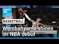 French teen star Wembanyama shines in NBA debut as Spurs lose to Mavericks • FRANCE 24 English