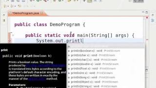 Hello World Program in Eclipse - Malayalam