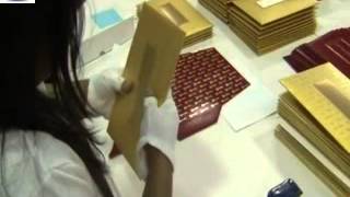 Oscars envelopes  How the winners names are kept secret