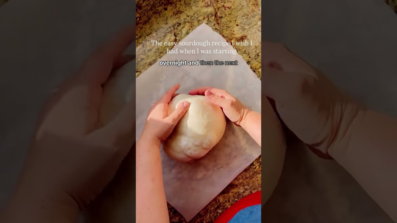 No Knead Rustic Sourdough