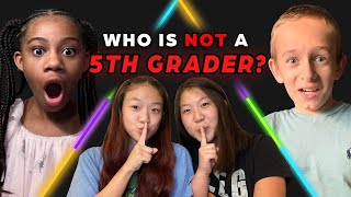 6 Fifth Graders vs 2 Secret College Students | Odd Man Out