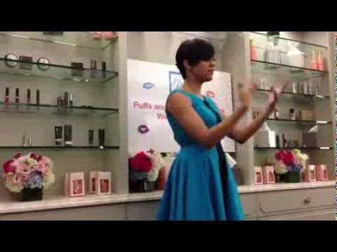 Puffs Kiss Dress for Success Tia Mowry Event Los A...