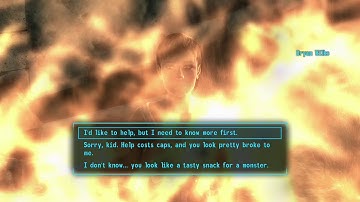 Now is not the time Brian (Those, Fallout 3)