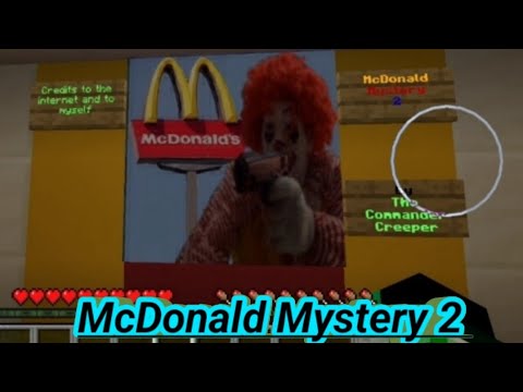 Видео: McDonald Mystery2 #McDonaldMystery #McDonald #gaming #майн #mojang #minehorror #minecraft #майнкрафт