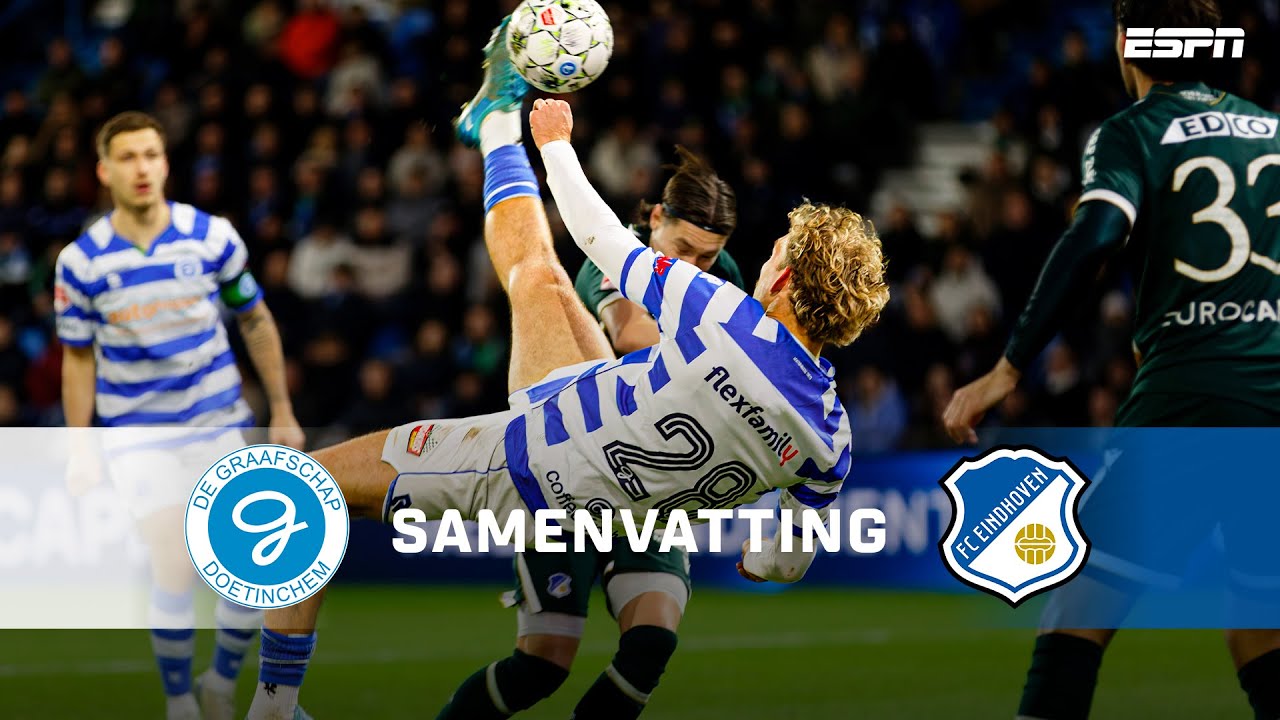 BOUKE BOERSMA met een OMHAAL 😮‍💨⚽️ | Samenvatting De Graafschap - FC Eindhoven