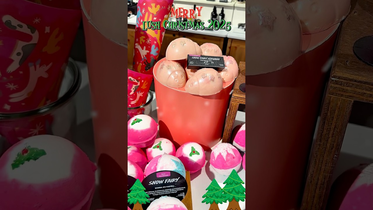 Lush Christmas 2025 has landed at Lush shops🎄come with me for first look ! 🧑‍🎄
