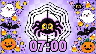 7 Minute Halloween Timer Bomb 🕷️ | Fun Classroom Countdown with Music