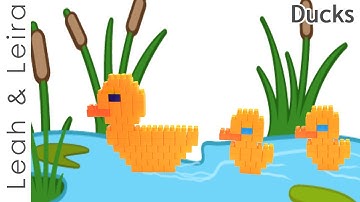 Building Blocks Kids | Blocks Ducks | Blocks Games | Block Toys | Blocks Building Ducks | Tutorial
