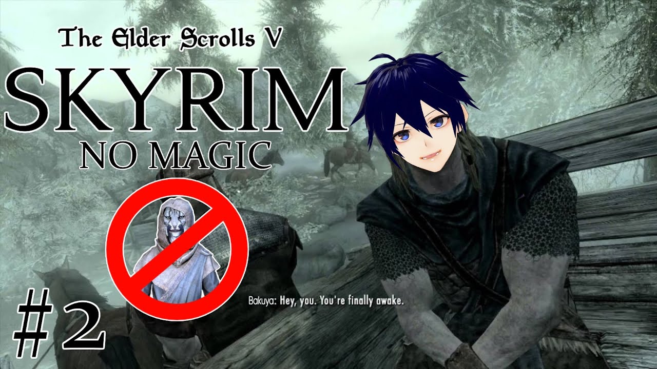 [SKYRIM] No magic, mo' problems [No magic RP run]