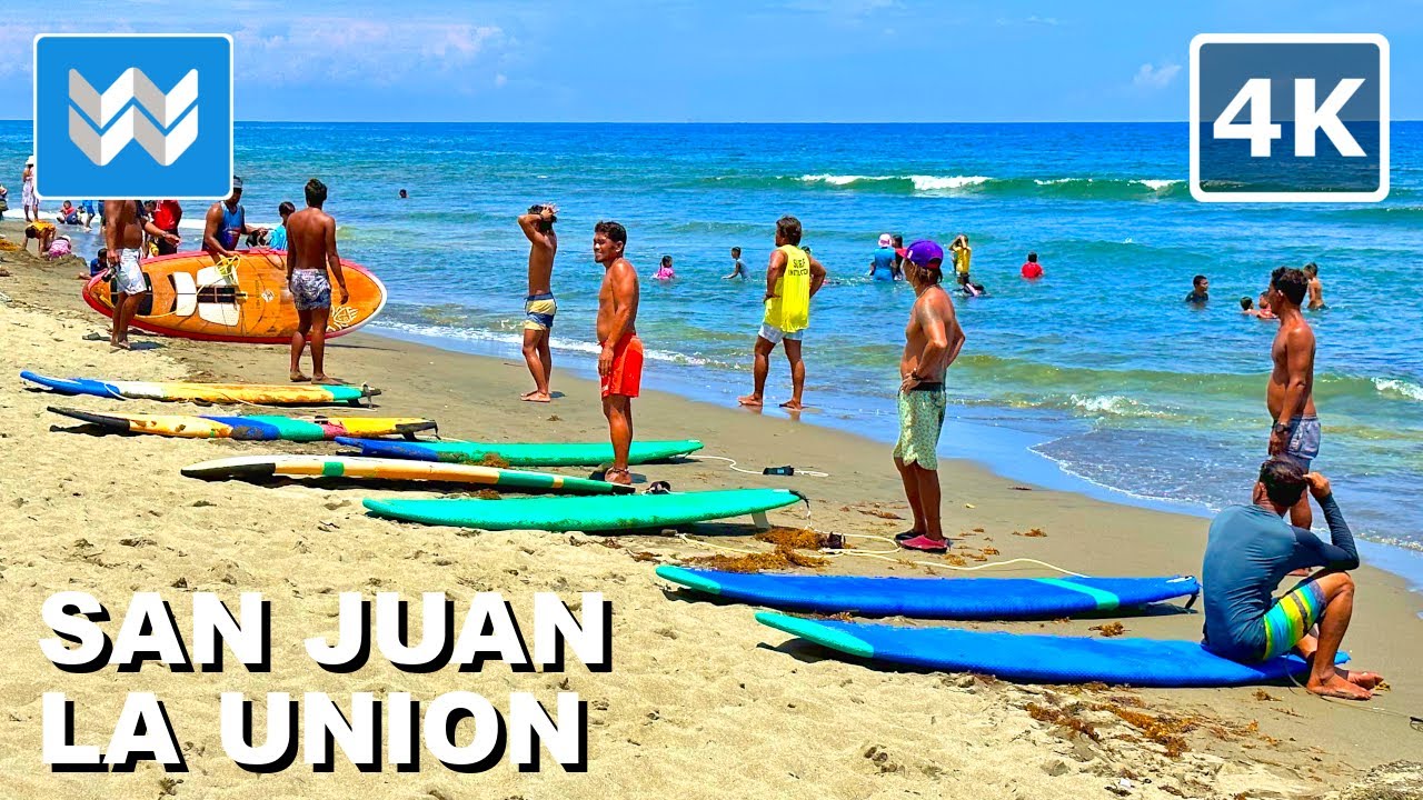 4K San Juan Beach La Union Surfing Capital Of Northern Philippines 4k-san-juan-beach-la-union-surfing-capital-of-northern-philippines