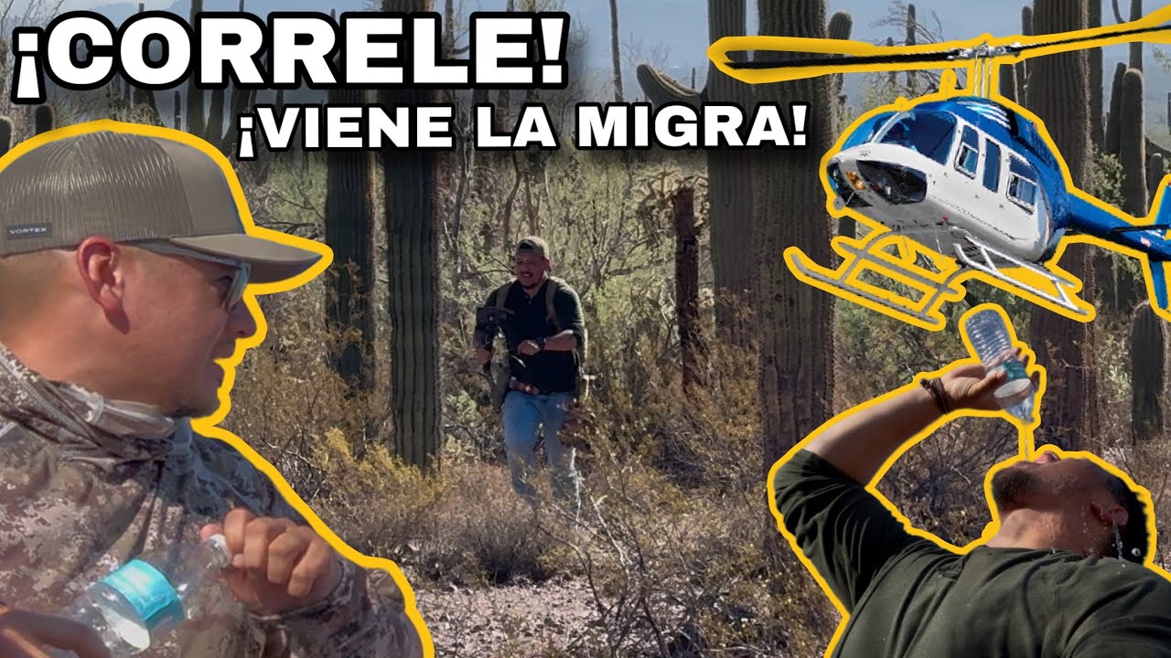 CORRELE! MANDAN LA MIGRA MIENTRAS BAJO LAS MONTAÑAS