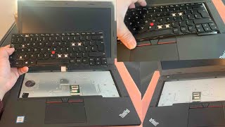 Lenovo Thinkpad E431,E440, L440,L450,L460,T431,T440 & T450 Keyboard Replacement Change Replace