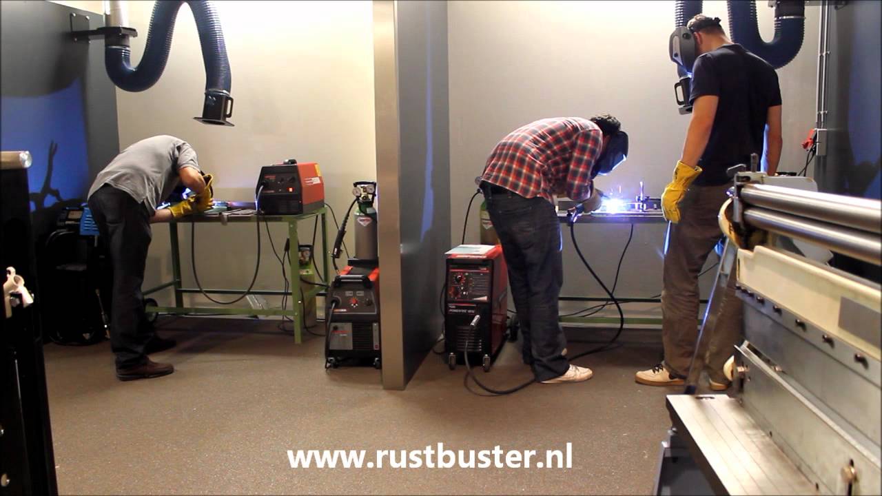 Workshop MIG/MAG lassen autoplaat - YouTube