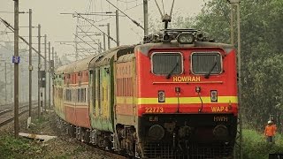 HOLI SPECIAL : Sealdah Duronto + YUVA…..COLOURFUL TRAINS OF IR..!!