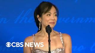 WHCA President Weijia Jiang speaks at rescheduled dinner 3 months after shooting