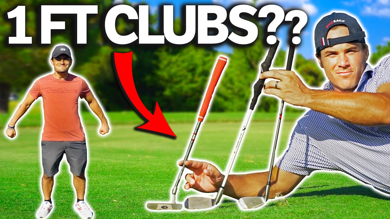 Playing With The WORLD’S SMALLEST Golf Clubs GM GOLF YouTube