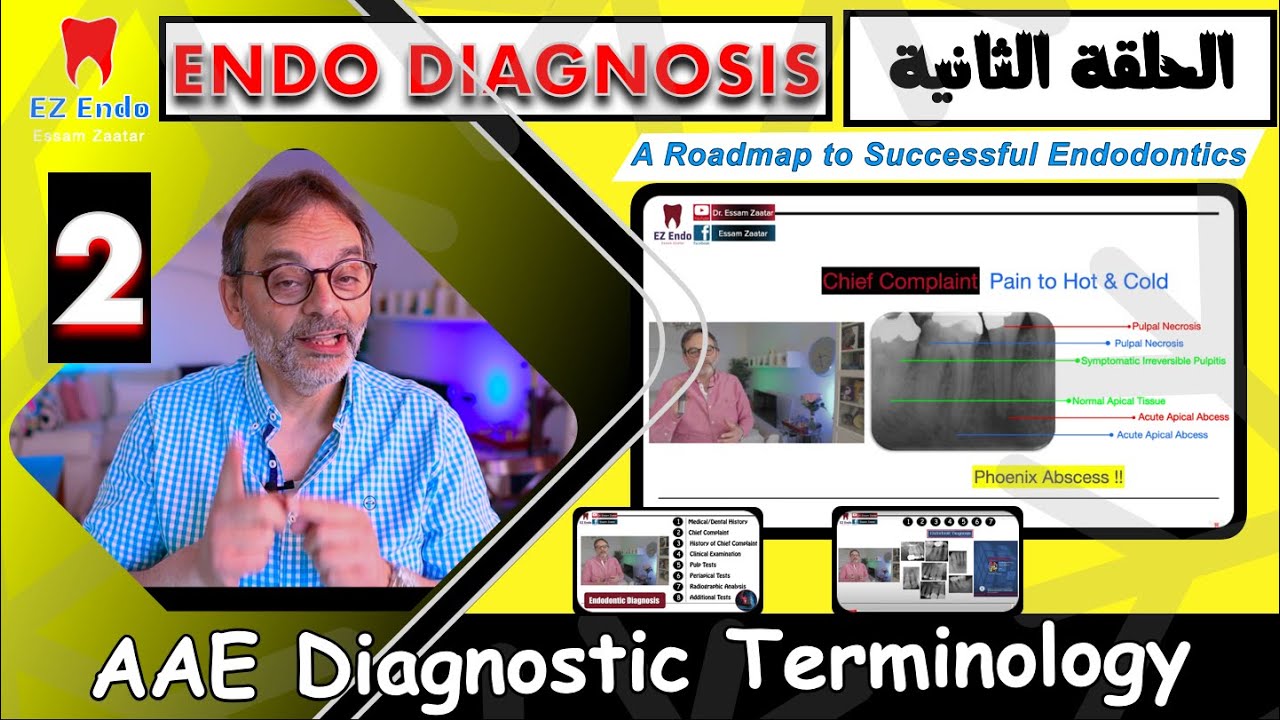 Endodontic Diagnosis Part II التشخيص في علاج الاندو -- الحلقة الثانية