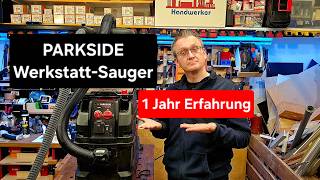 1 Jahr Erfahrung Mit Dem Werkstatt Staubsauger Von Parkside Für 199 Euro Rph