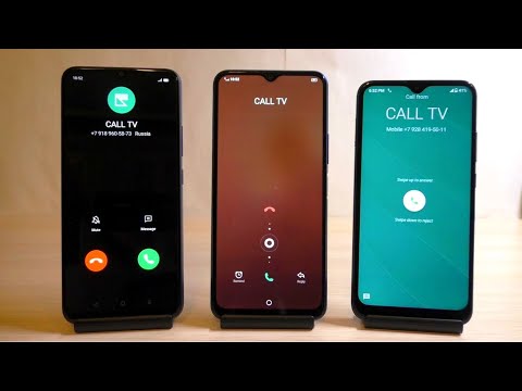Realme vs Vivo vs HTC Incoming Call
