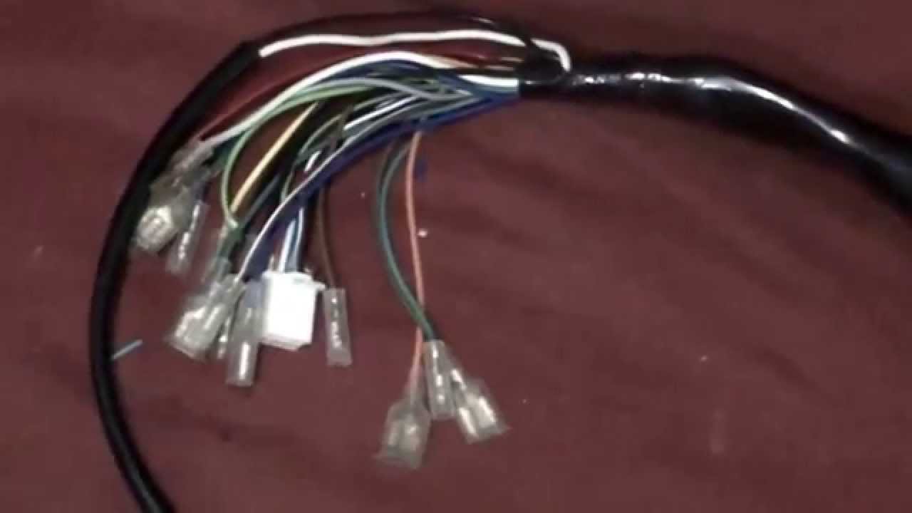 cdi 70 motercycle wiring Hand made - YouTube
