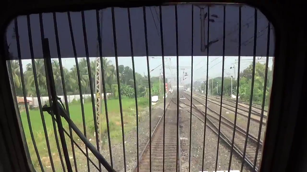 Indian Railway Loco Cab Ride Wap7