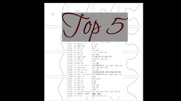 Top 5 Elliptic Curves