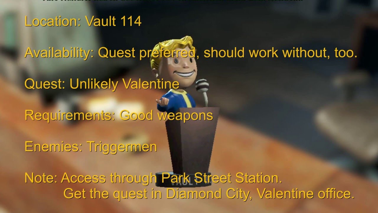 Fallout 4 Speech Bobblehead - Vault 114