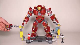 Lego Marvel Super Heroes 76105 The Hulkbuster Ultron Edition Lego Speed Build