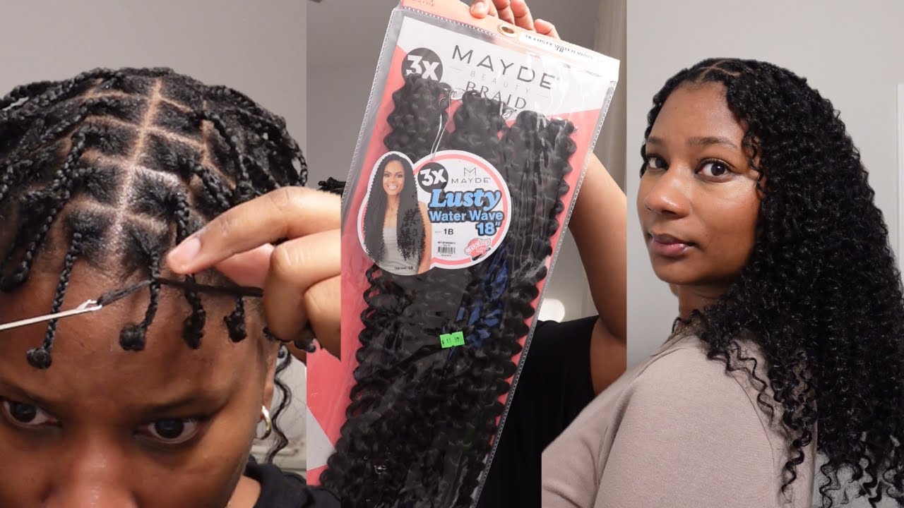 Мини-косички + вязание крючком! Вирусный лайфхак по плетению волос крючком из синтетических волос...