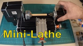 Assembling and trying out a desktop Mini Lathe