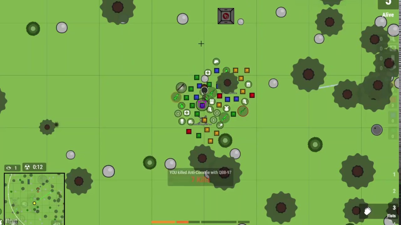 *NEW* AIR DROPS AND MELEE - SURVIV.IO