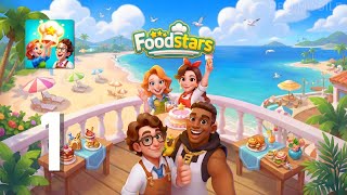 Foodstars: Merge & Cook - Прохождение игры, часть 1 (Android, IOS) screenshot 1