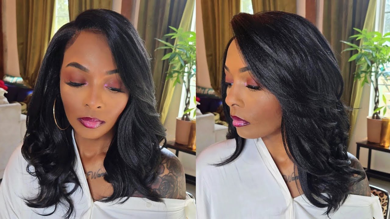 Girl Go Get This $23 Wig NOW! Outre Synthetic Melted Hairline HD Lace Front Wig MH103