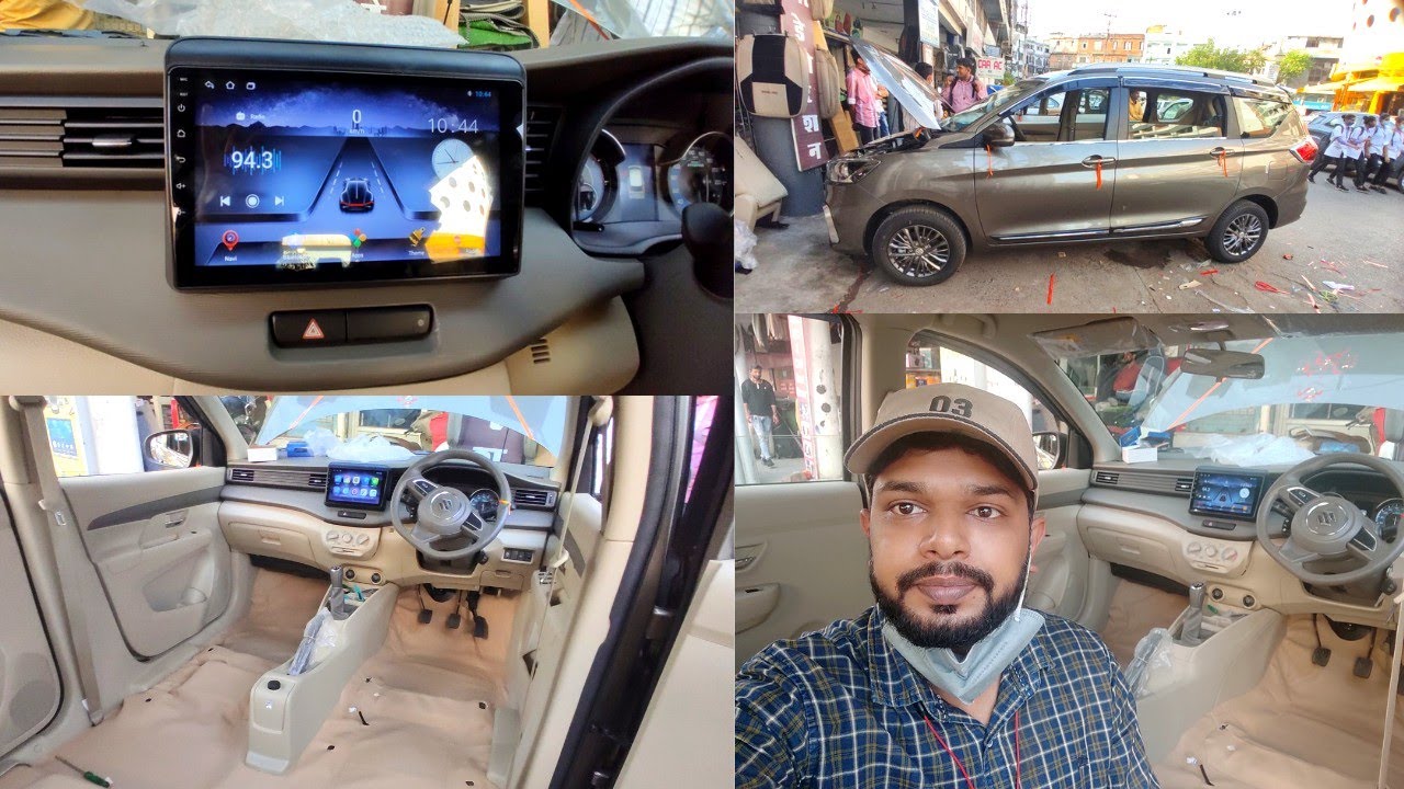 2021 Maruti Suzuki Ertiga Music System Android 9 inch + Hd Led Camera