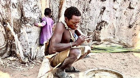 Discover Hadzabe Wild Feast with The Whole family in the Wilderness 😳😳