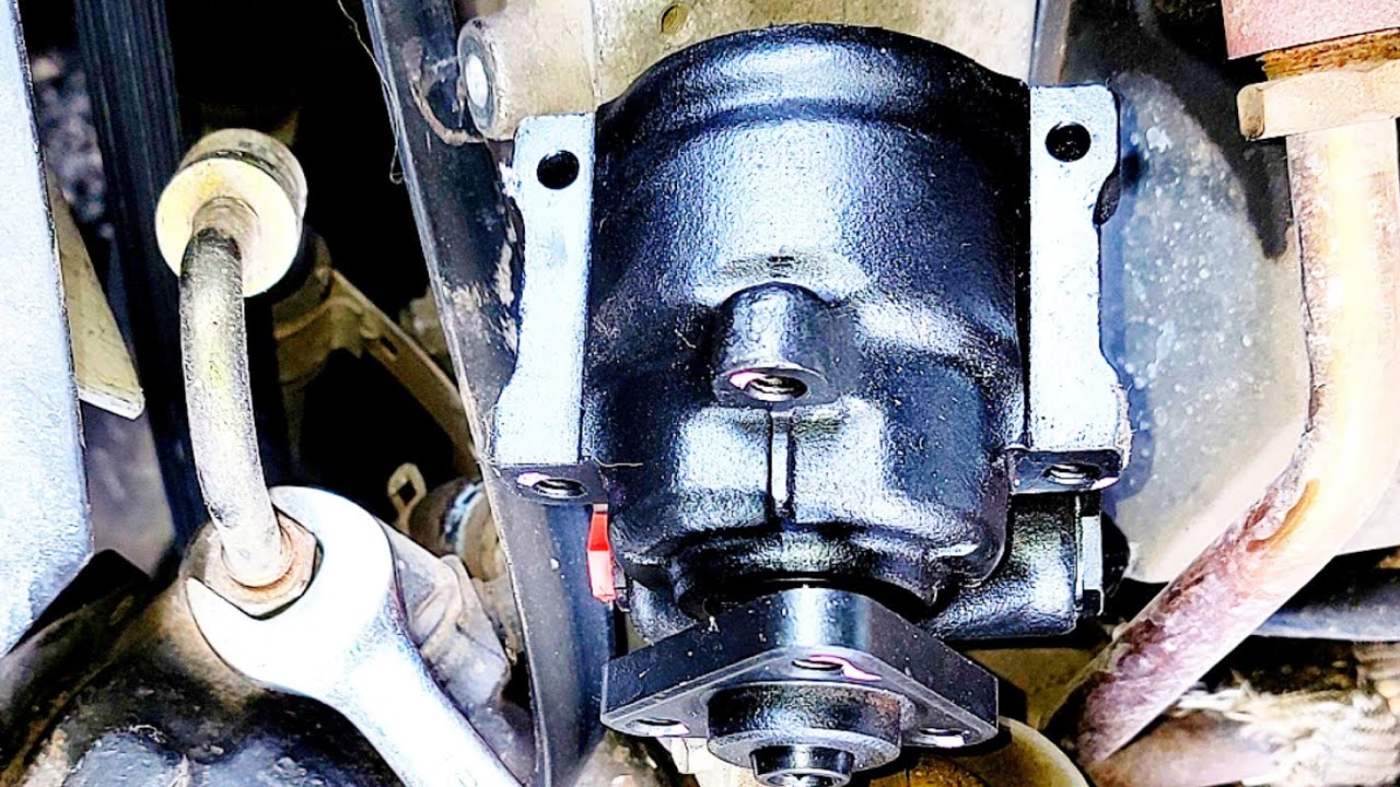 Ford explorer power steering pump and belt review ( year 2004) - YouTube
