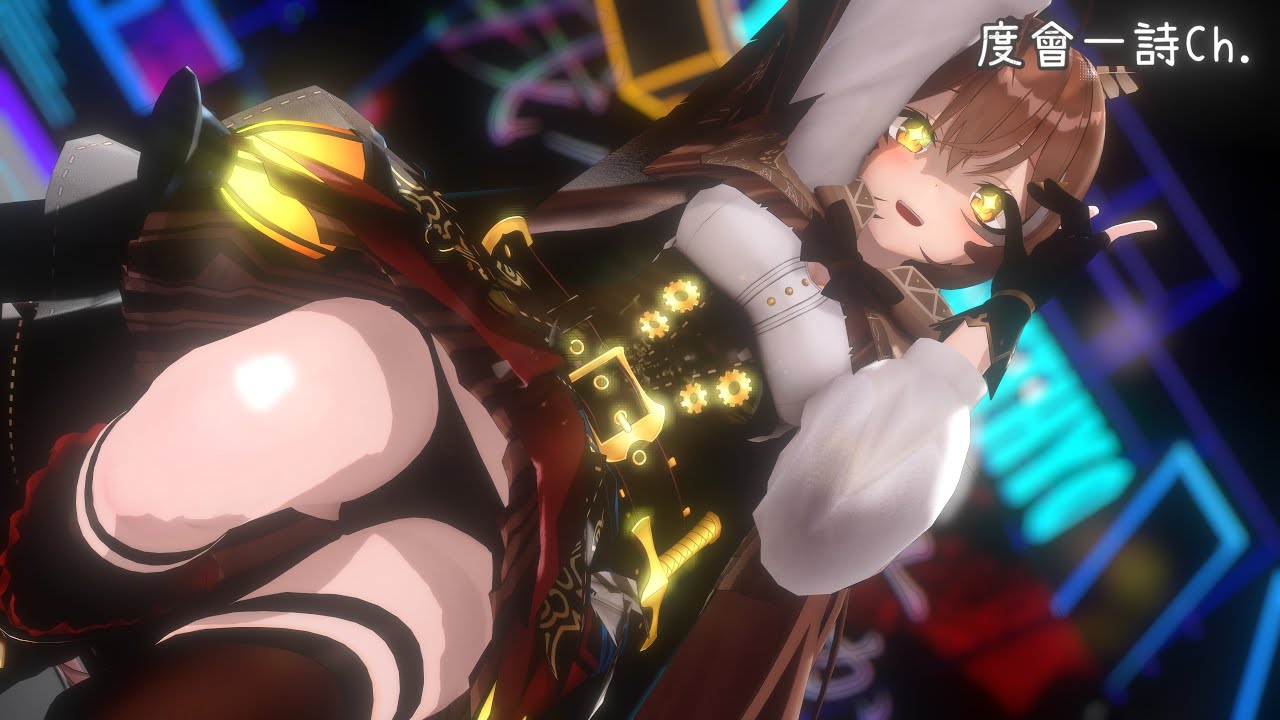 【ホロライブMMD】『アイドル  IDOL (Vo. Nanashi Mumei)』by Nanashi Mumei【4K】